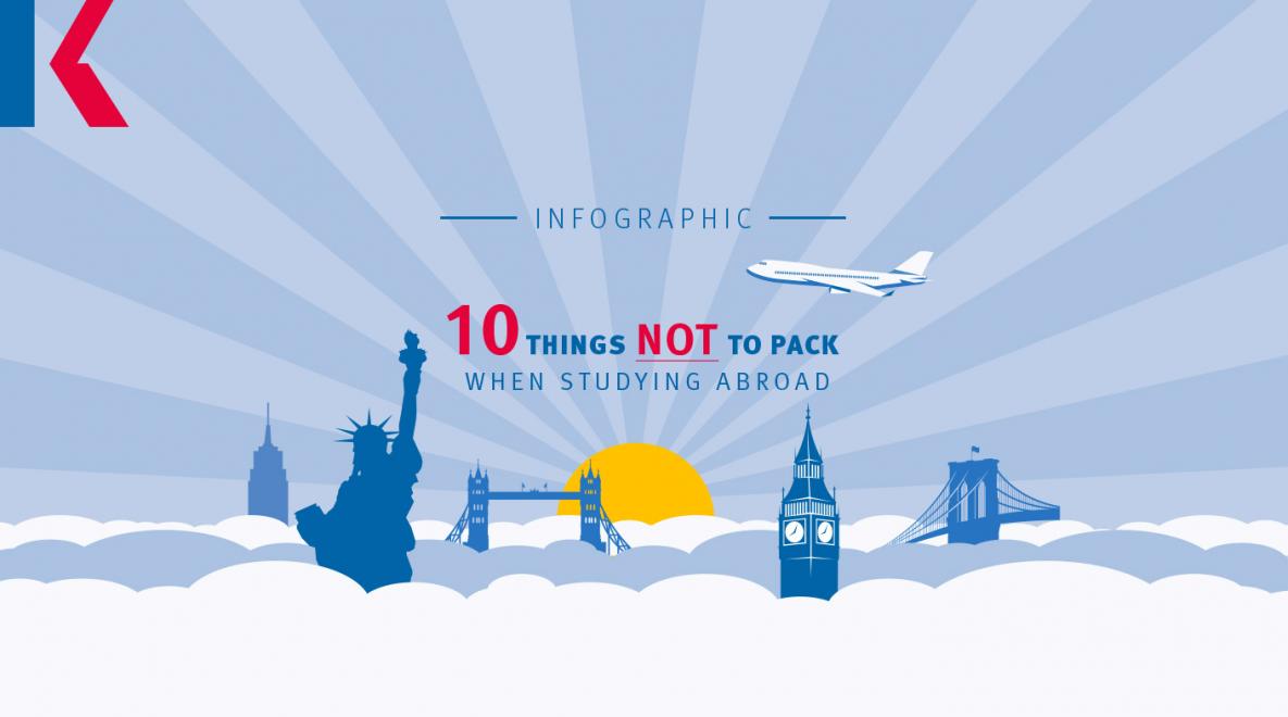 10 things not to pack when you study aboard