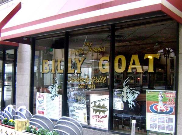 The Billy Goat Tavern in Chicago